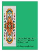 Bead Loom Vintage Motif 7 Multi-Color Bracelet Patterns PDF BP_115 - £4.38 GBP