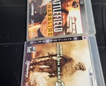LOT OF 2: Call of Duty Modern Warfare 2 +BATTLEFIELD HARDLINE PS3 PlaySt... - $6.92