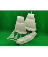 1/700 scale Spanish Oriente class 74-gun ship of the line, Black Seas, 3... - $6.00