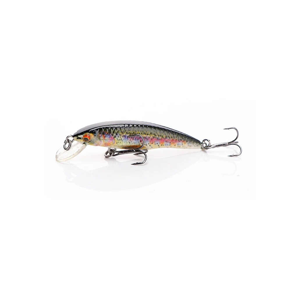 TREHOOK 5cm 2.6g Mini Crankbait Minnow Lures Floating Wobblers Fishing Lure Hard - £48.24 GBP