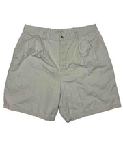 Covington Men Size 40 (Measure 38x8) Ivory Pleated Chino Shorts - £6.15 GBP