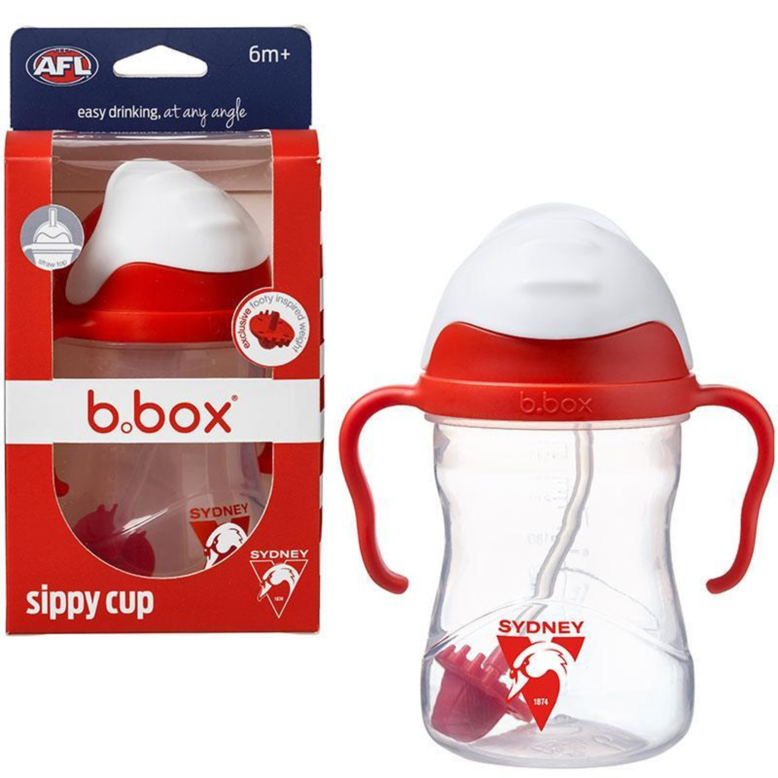 B.Box Sippy Cup AFL Sydney 240ml - $78.35
