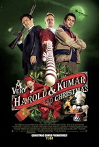 A Very Harold &amp; Kumar Christmas Movie Poster 2011 - 11x17 Inches | NEW USA - £12.54 GBP