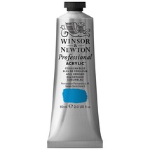 Winsor & Newton Professional Acrylic Color Paint, 60ml Tube, Cerulean Blue - $32.99