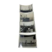 1950 USS Navy Ship YOG 87 Yard Oiler Ship docked original photos - €10,74 EUR