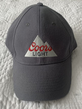 Coors Light Mens Trucker Hat Gray Snapback Adjustable ACME - £11.70 GBP