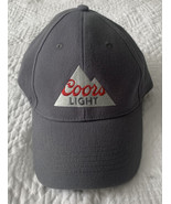 Coors Light Mens Trucker Hat Gray Snapback Adjustable ACME - £11.76 GBP