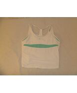 Excellent Used Nike Women&#39;s Tennis Shirt Size Large White and Green Poly... - €11,14 EUR
