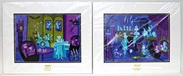 Disney Parks SHAG 31 Ghosts Right &amp; Left Haunted Mansion 50th Fine Art Print - £154.24 GBP