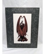 Raven Mimura Wizards Of The Coast Original Infernal Dnd Monster Framed A... - $247.50