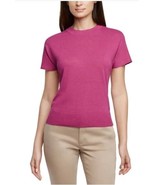 Banana Republic Womens Top Pink Short Dolman Sleeves Crewneck Business Soft - $797.07 MXN