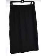 Valentino Boutique Skirt Black 12 Vintage Italy Womens - $80.13 CAD