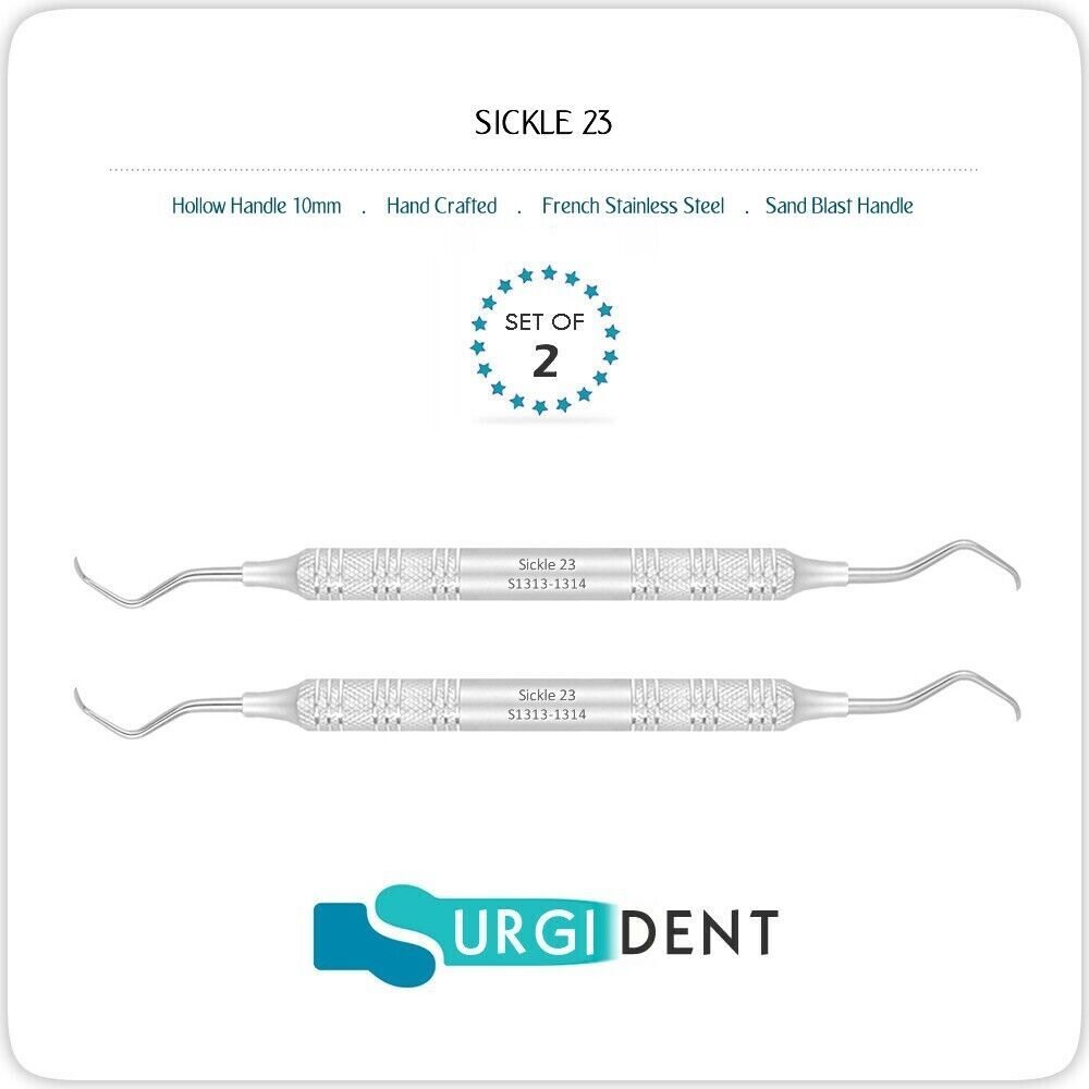 Buy Anterior Sickle Scaler - Hollow Handle 8mm - SN137 , Dental Equipment Online In - Foto 8