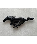 Black pony galloping horse grill emblem logo for Ford Mustang. Light Blem - €21,42 EUR