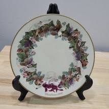 Lenox Colonial Christmas Wreath 1992 Collector Plate North Carolina - $26.72