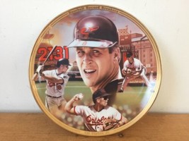 1995 MLB Baseball Bradford Exchange Cal Ripken Jr Commemorative Plate #5... - £23.88 GBP