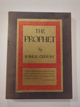 The Prophet by Kahlil Gibran HC Slipcase 1965 Vintage Borzoi Book Rare Copy - £60.74 GBP