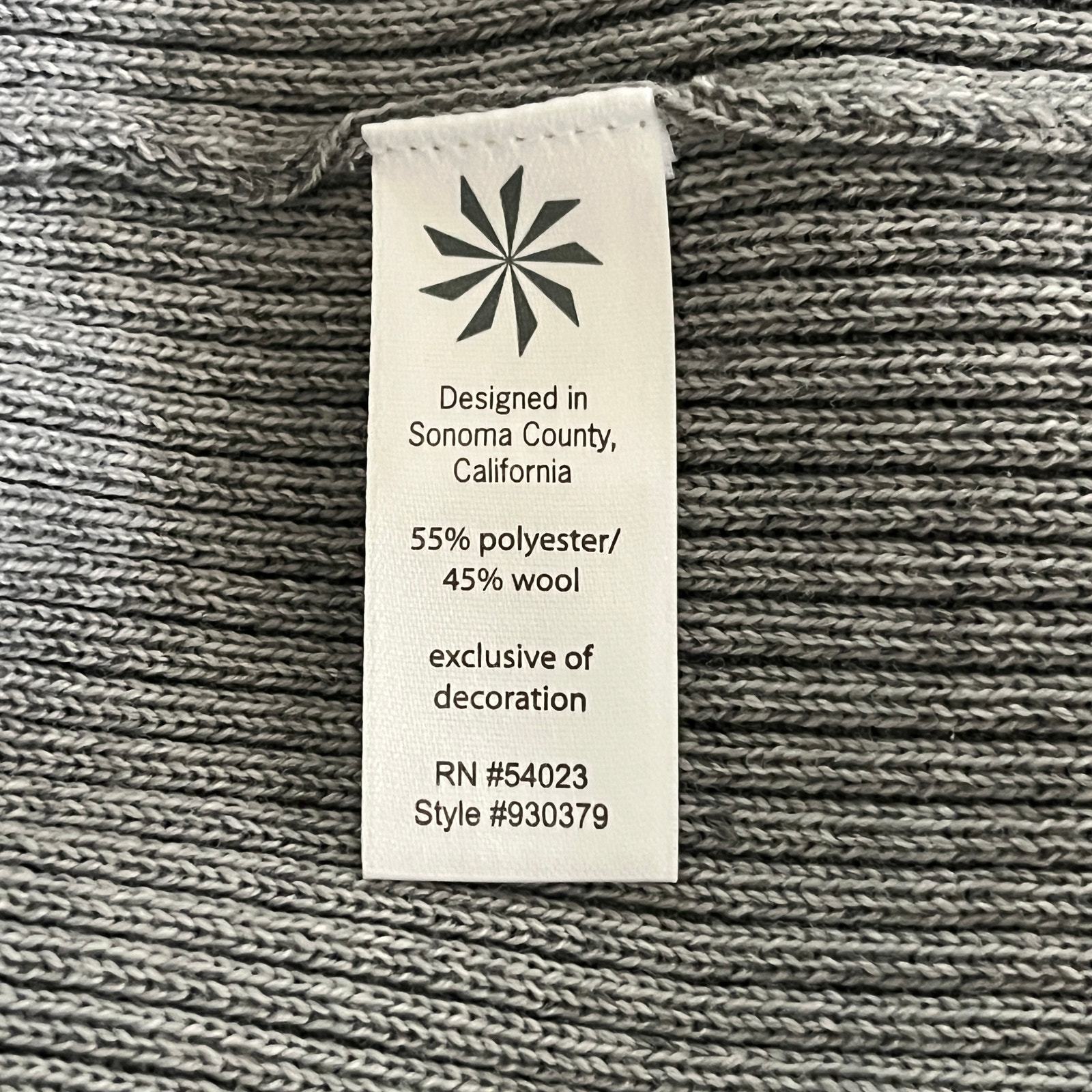 Athleta Women's Giant Slalom Full Zip Sweater Gray Pink Small Item image 9