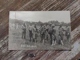 WW1 Rppc, Us Army Soldiers Real Photo Postcard Military, 3rd N.E. #139 - £9.58 GBP