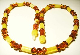 Amber necklace Handmade Natural amber necklace Amber Jewelry for women for men - £59.71 GBP