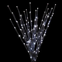 Celebrations LEDLBST100PWTWA Pure White LED Light Burst Twinkle Yard Dec... - $555.84 MXN