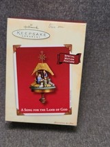 Hallmark Christmas Ornament 2002 A Song For The Lamb Of God - £5.60 GBP