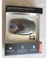 Lenovo 300 Wireless Compact Mouse 1000 DPI Laser Tracking Black Scroll W... - $302.14 MXN