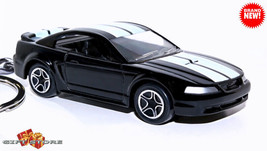  RARE KEYCHAIN BLACK 2000~2004 FORD MUSTANG GT/SVT CUSTOM Ltd GREAT GIFT - £45.80 GBP