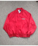 80s 90s Hilton Active Apparel Satin Bomber Jacket XL Mens LIPTON TEA RACING - €16,06 EUR