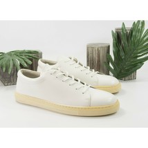 Sandro H14 Space White Leather Sneaker Shoes Size 45 US 12 - $155.67