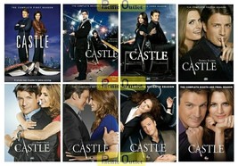 Castle The Complete Series Seasons 1 2 3 4 5 6 7 &amp; 8 DVD Set New Sealed 1-8 - £42.90 GBP