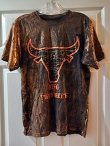 Switch Remarkable Gold Metallic Adult Size Small T Shirt King Of The Str... - $9.99