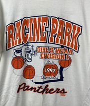 Vintage Basketball T Shirt Single Stitch Racine Girls State 1997 WIAA 90s XL - £16.09 GBP