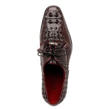 Men's Shoes genuine Premium Nile Crocodile Skin, Italian Finished-Tan leather Ni image 4