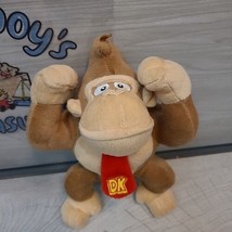 Super Mario Bros Donkey Kong 10&quot; Good Stuff 2020 NINTENDO Stuffed Plush - £7.51 GBP