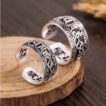 Sanskrit Six-Character Mantra Ring His or Hers - £10.99 GBP