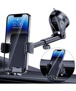 BIVGAZA Military-Grade Car Phone Holder Universal Thick Case Friendly Black - $189.17 MXN