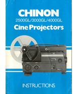 CHINON 2500GL/3000GL/4000GL PROJECTOR OWNER MANUAL IN COLOR WITH WARRANT... - £7.90 GBP
