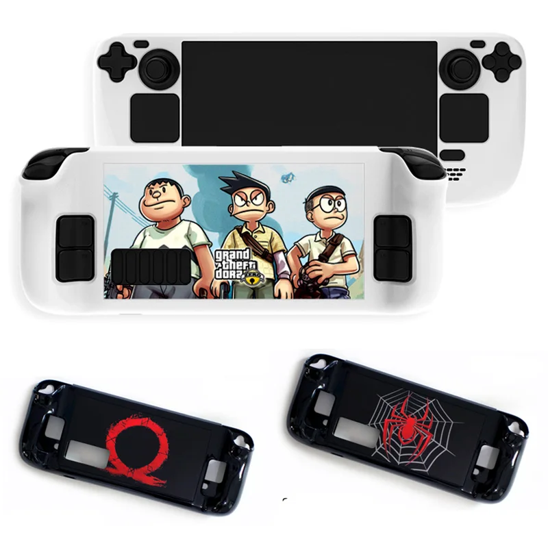 Full Protection Non-slip Hard Cartoon Anime Shell Case for Steam Deck Console - £14.49 GBP
