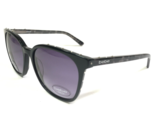 bebe Sunglasses BB7218 001 JET Black Frames Swarovski Crystals w Purple ... - $92.52
