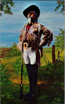 Col. William F. Cody (Buffalo Bill)  Wild Wild West Show Vintage Postcard (A10) - £6.55 GBP