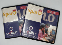 Two SyQuest SparQ 1.0 Gigabyte Discs PC Formatted SPARQ1-001 New Sealed ... - £11.91 GBP