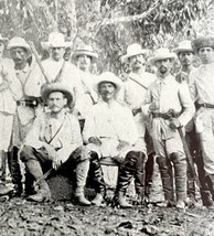 Cuban Staff Officers Victorian 1898 Print Cuba&#39;s Freedom Spanish War DWU15 - £23.94 GBP