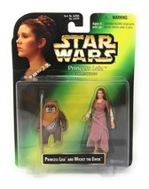 Star Wars Princess Leia Organa &amp; Wicket the Ewok 1997 Green Card / New Old Stock - $13.86