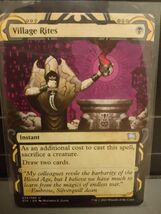 Village Rites Magic The Gathering Strixhaven Mystical Archive 35 SHOWCAS... - $2.92