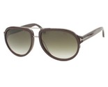 Tom Ford Geoffrey 779 48B Brown Silver Gradient Lens Men&#39;s Sunglasses 58... - £140.02 GBP