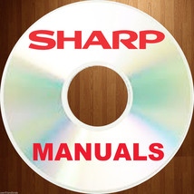 Sharp Biggest Collection Copier Fax Mfc Service Repair Manuals Parts Manual Dvd - £11.82 GBP