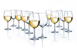 Luminarc 12 oz. Alto Clear Glass Wine Goblets 12 Piece Set - $922.49 MXN