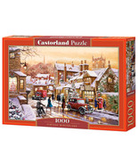 1000 Piece Jigsaw Puzzle, Vintage Winterland, Winter puzzle, Snow, Adult Puzzle, - $18.99