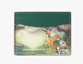 Kate Spade X Disney Bambi Card holder Card Case ~NWT~ Black - $87.12